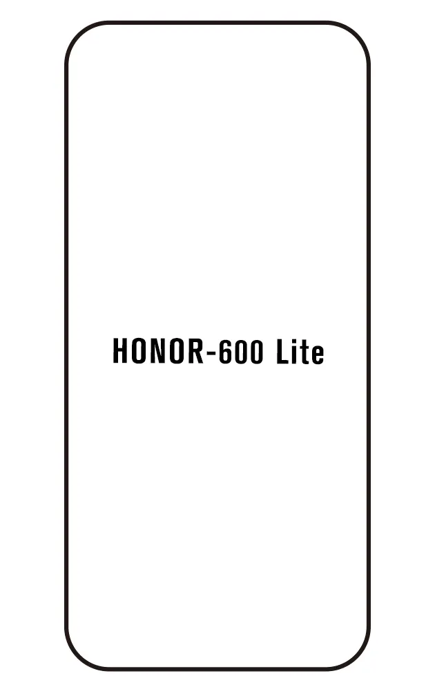 Honor 600 Lite 5G Přední Hydrogel ochranná fólie (Střih Přední 1)