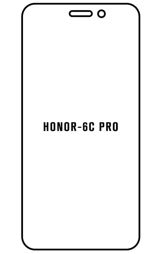 Honor 6C Pro Přední Hydrogel ochranná fólie (Střih Přední 1)