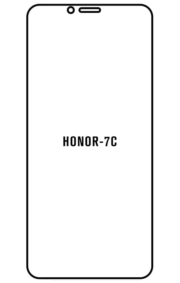 Honor 7C(Europe Version) Přední Hydrogel ochranná fólie (Střih Přední 1)