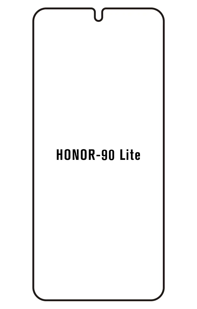 Honor 90 Lite Přední Hydrogel ochranná fólie (Střih Přední 1)