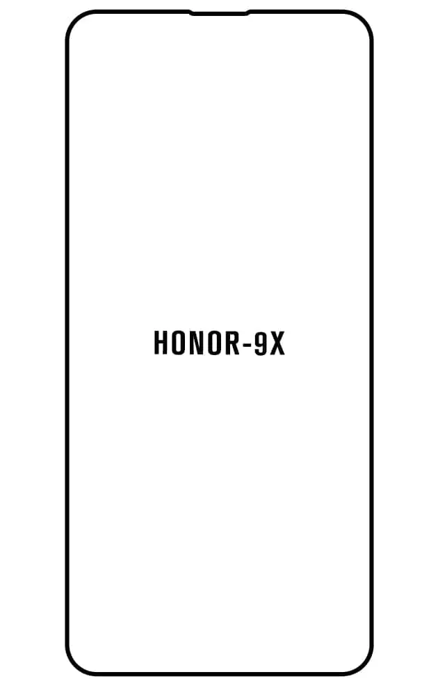 Honor 9X Přední Hydrogel ochranná fólie (Střih Přední 1)