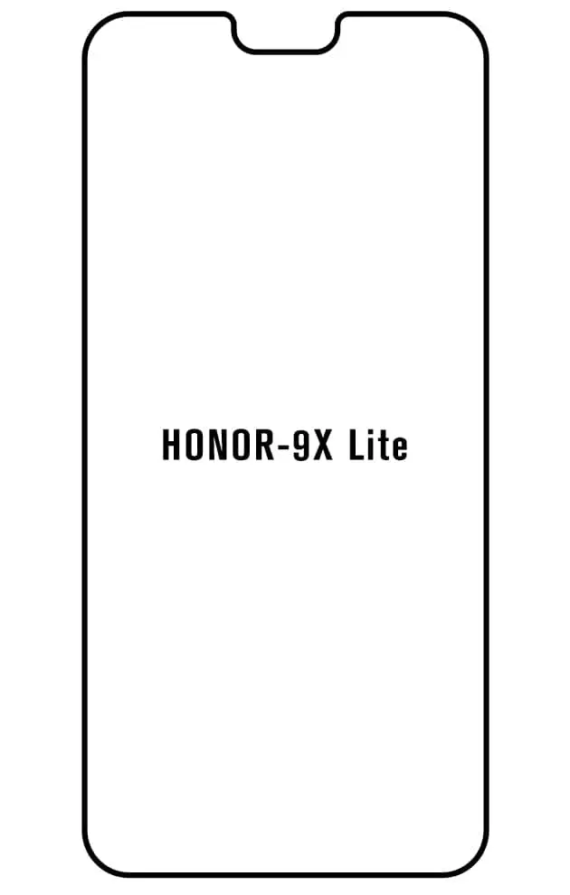 Honor 9X Lite Přední Hydrogel ochranná fólie (Střih Přední 1)