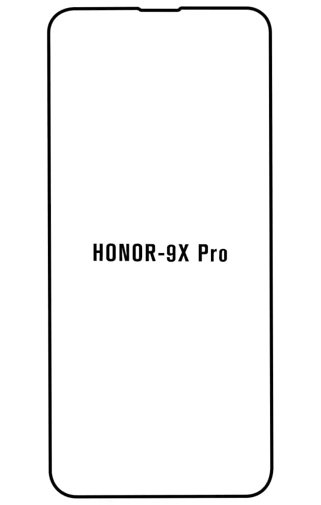 Honor 9X Pro Přední Hydrogel ochranná fólie (Střih Přední 1)