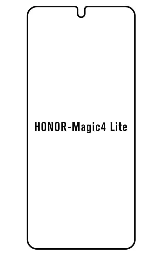 Honor Magic4 Lite Přední Hydrogel ochranná fólie (Střih Přední 1)