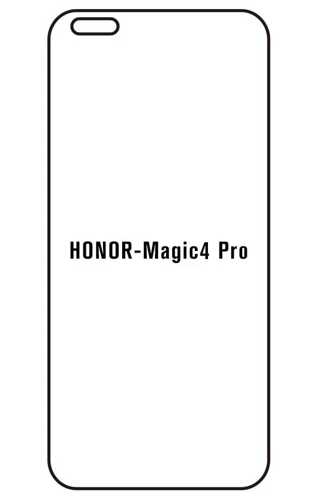 Honor Magic4 Pro Přední Hydrogel ochranná fólie (Střih Přední 1)