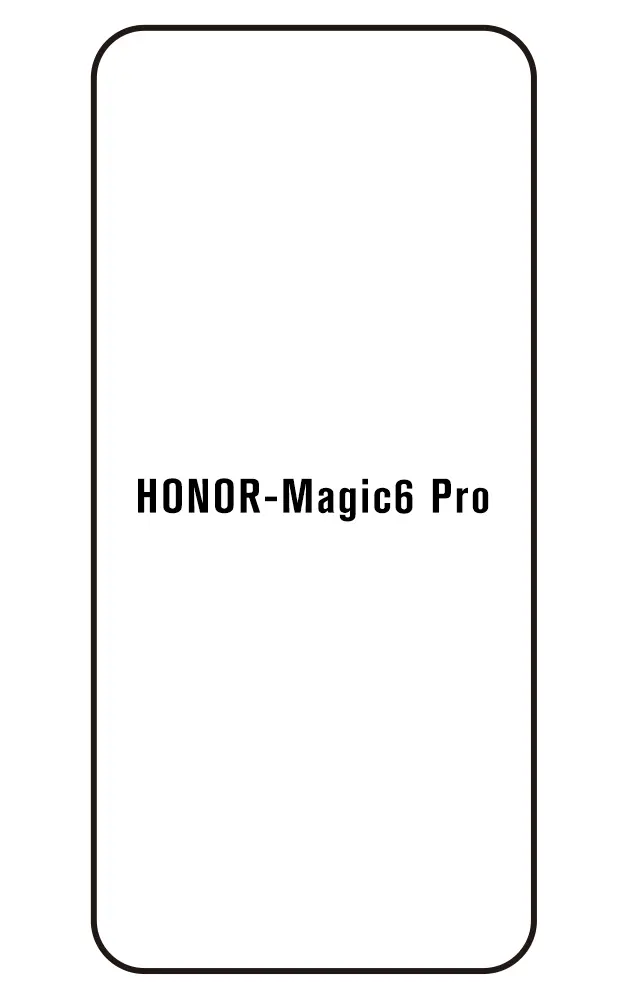 Honor Magic6 Pro Přední Hydrogel ochranná fólie (Střih Přední 1)