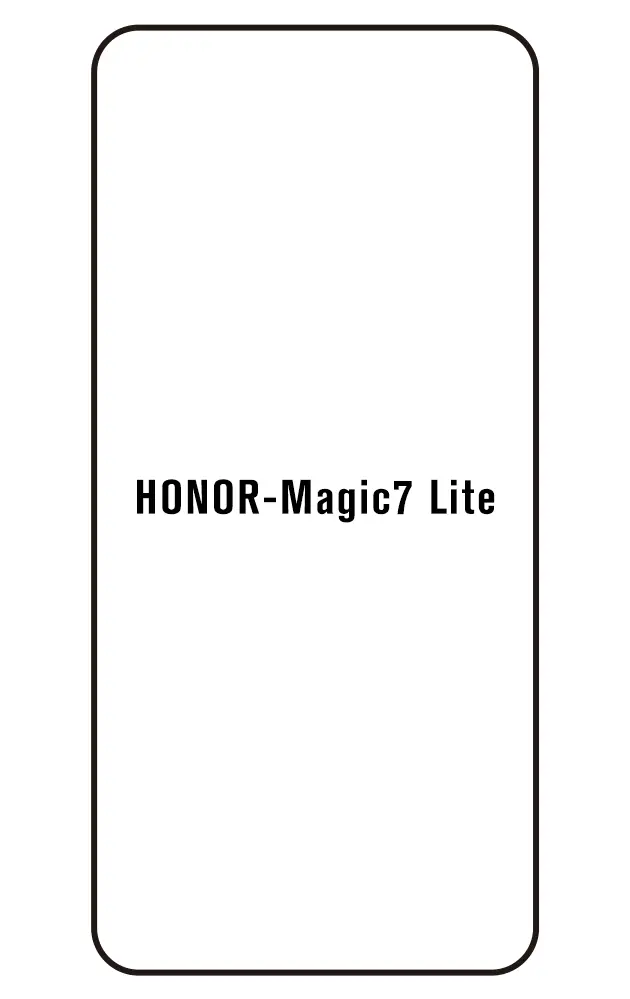 Honor Magic7 Lite Přední Hydrogel ochranná fólie (Střih Přední 1)