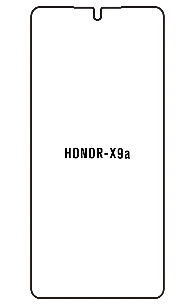 Honor X9a 5G Přední Hydrogel ochranná fólie (Střih Přední 1)