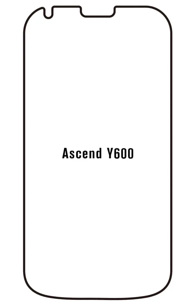 Huawei Ascend Y600 Přední Hydrogel ochranná fólie