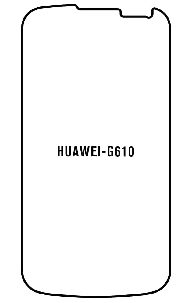 Huawei G610 Přední Hydrogel ochranná fólie