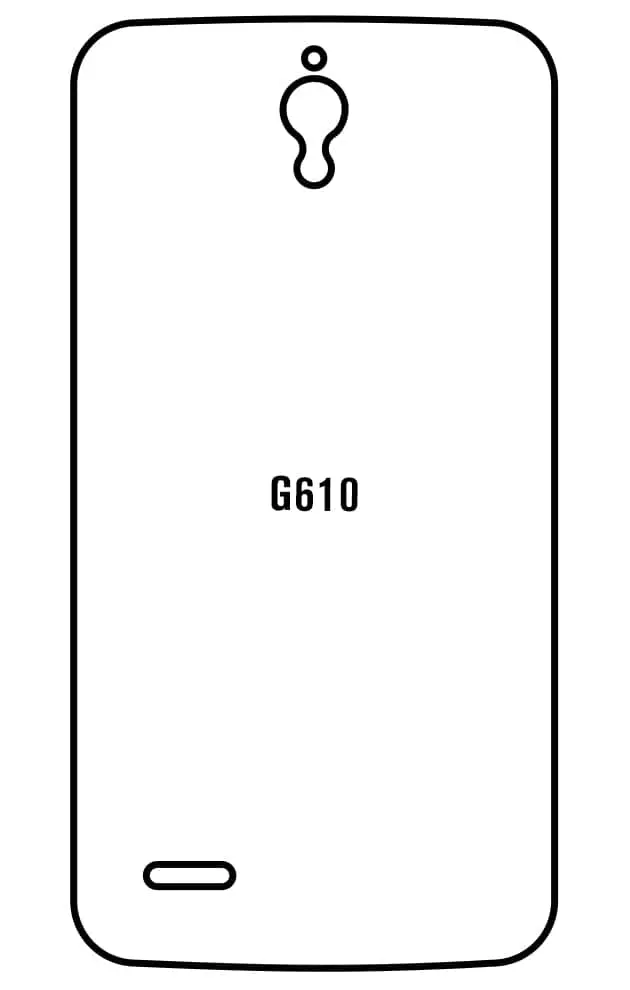 Huawei G610 Zadní Hydrogel ochranná fólie
