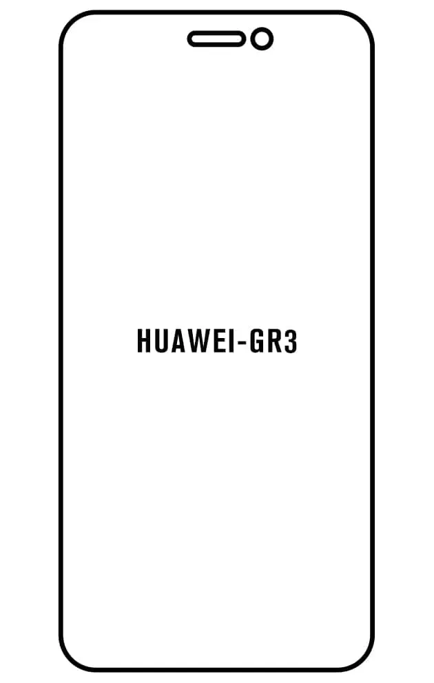 Huawei GR3 2017 Přední Hydrogel ochranná fólie