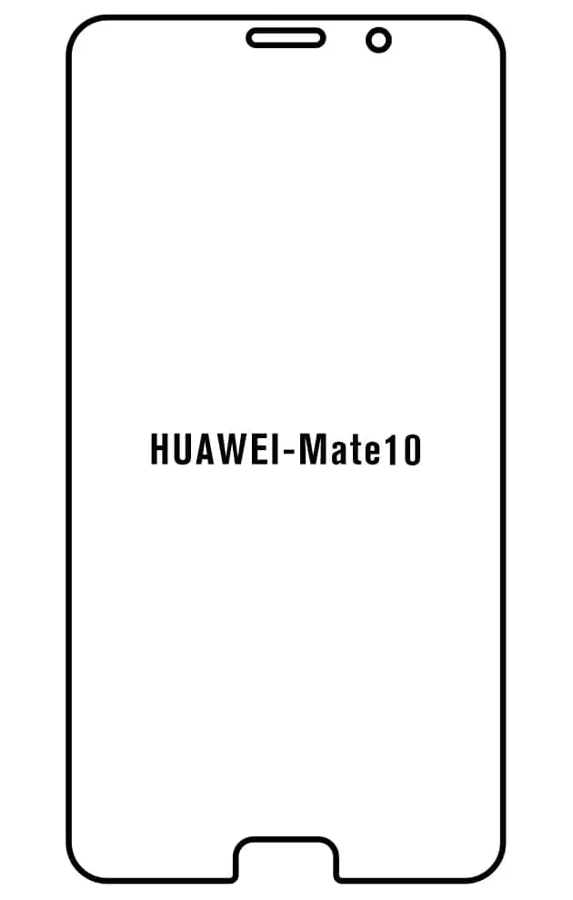 Huawei Mate 10 Přední Hydrogel ochranná fólie