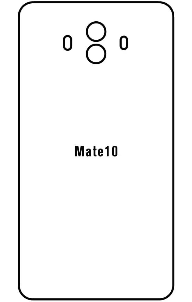 Huawei Mate 10 Zadní Hydrogel ochranná fólie