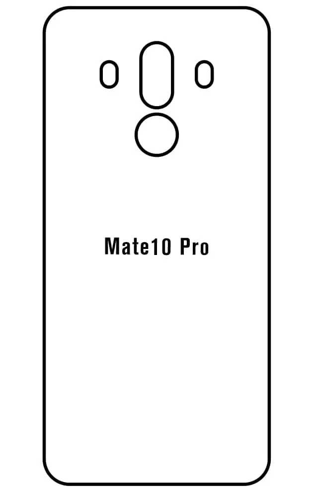 Huawei Mate 10 Pro Zadní Hydrogel ochranná fólie