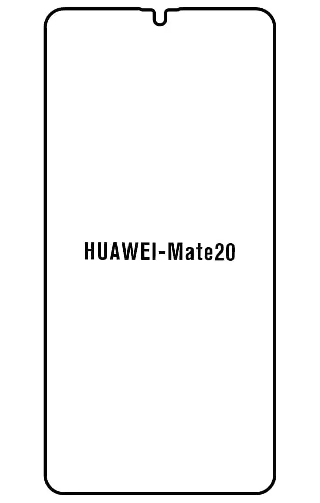 Huawei Mate 20 Přední Hydrogel ochranná fólie