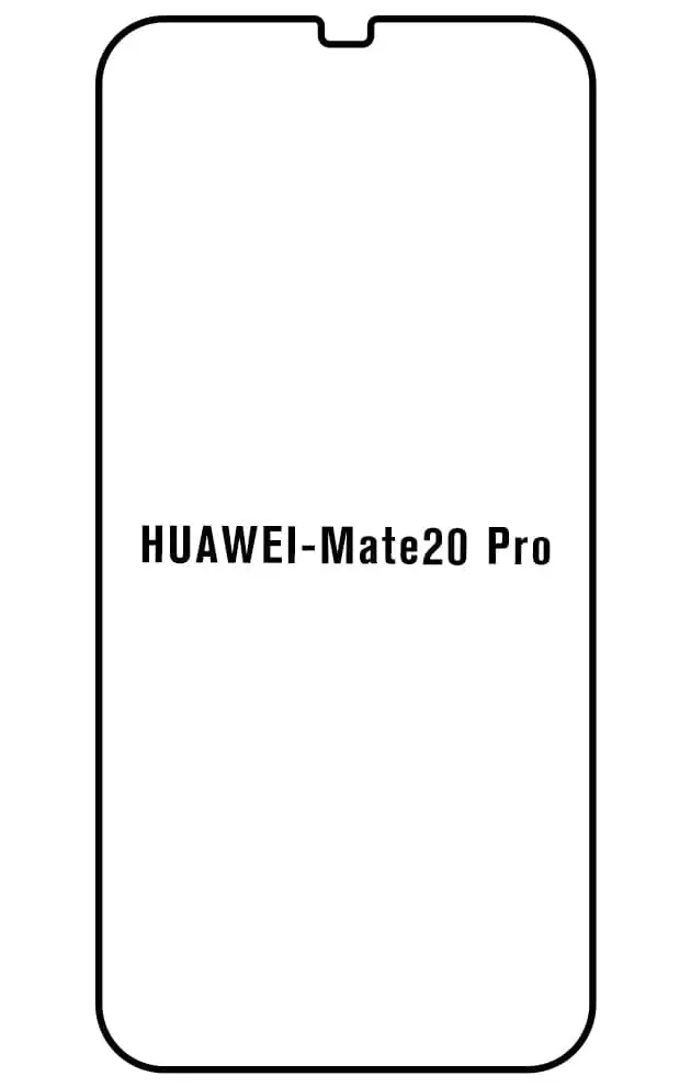 Huawei Mate 20 Pro Přední Hydrogel ochranná fólie