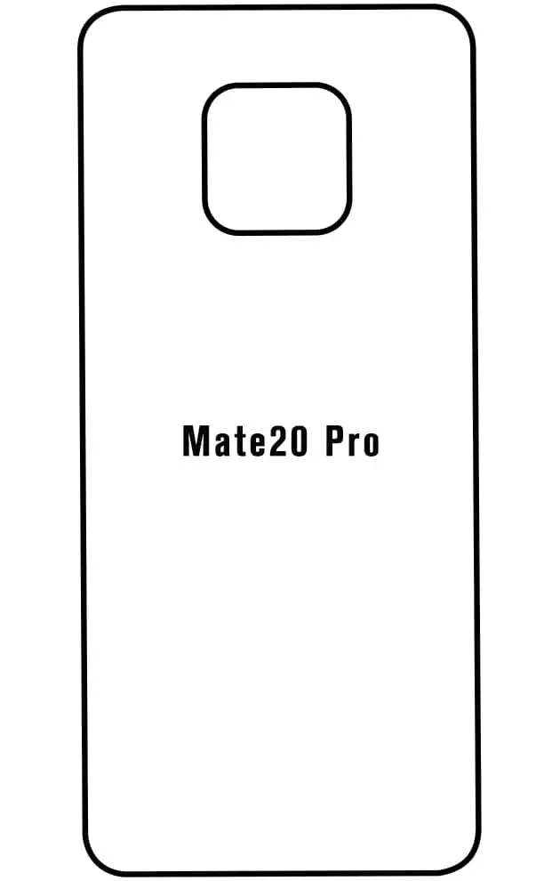 Huawei Mate 20 Pro Zadní Hydrogel ochranná fólie