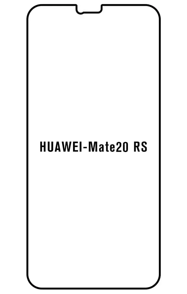 Huawei Mate 20 RS Přední Hydrogel ochranná fólie