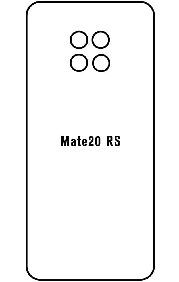Huawei Mate 20 RS Zadní Hydrogel ochranná fólie