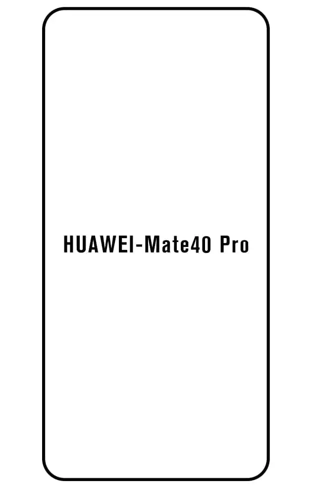 Huawei Mate 40 Pro Přední Hydrogel ochranná fólie