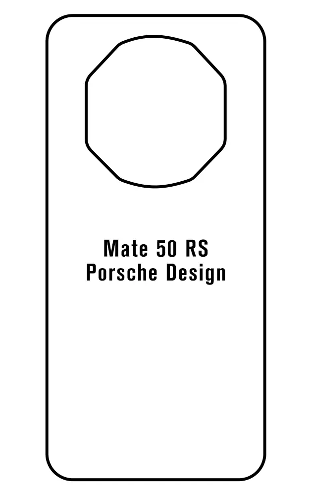 Huawei Mate 50 RS Porsche Design Zadní Hydrogel ochranná fólie