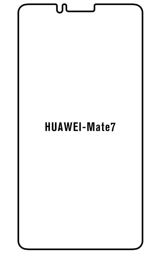 Huawei Mate 7 Přední Hydrogel ochranná fólie
