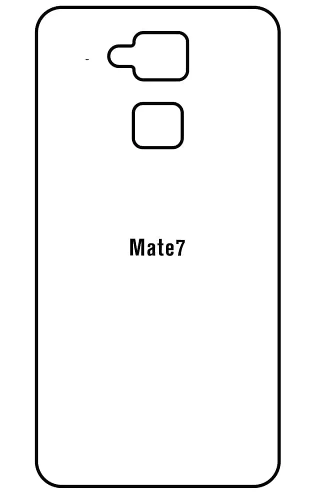 Huawei Mate 7 Zadní Hydrogel ochranná fólie