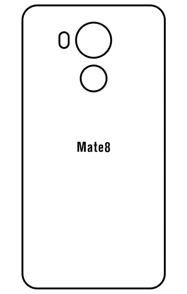 Huawei Mate 8 Zadní Hydrogel ochranná fólie