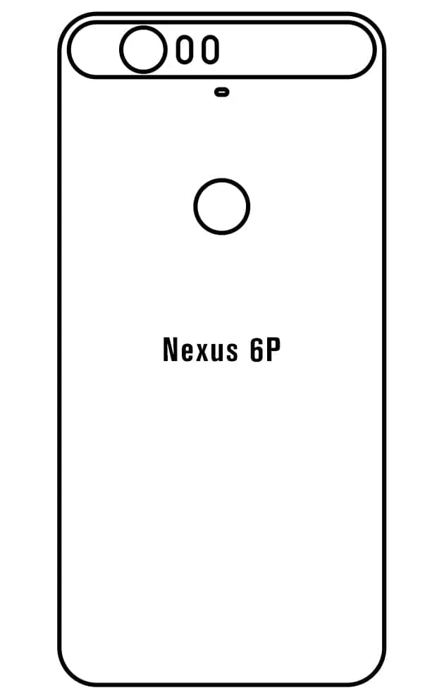 Huawei Nexus 6P Zadní Hydrogel ochranná fólie