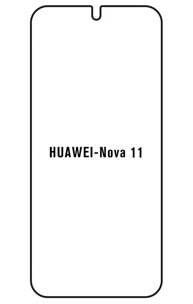 Huawei Nova 11 Přední Hydrogel ochranná fólie