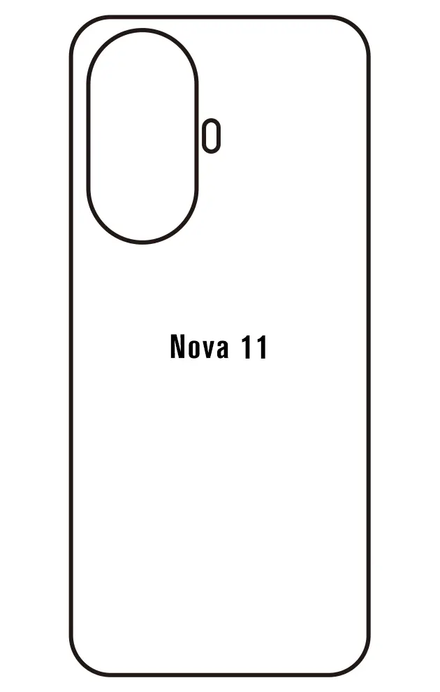 Huawei Nova 11 Zadní Hydrogel ochranná fólie