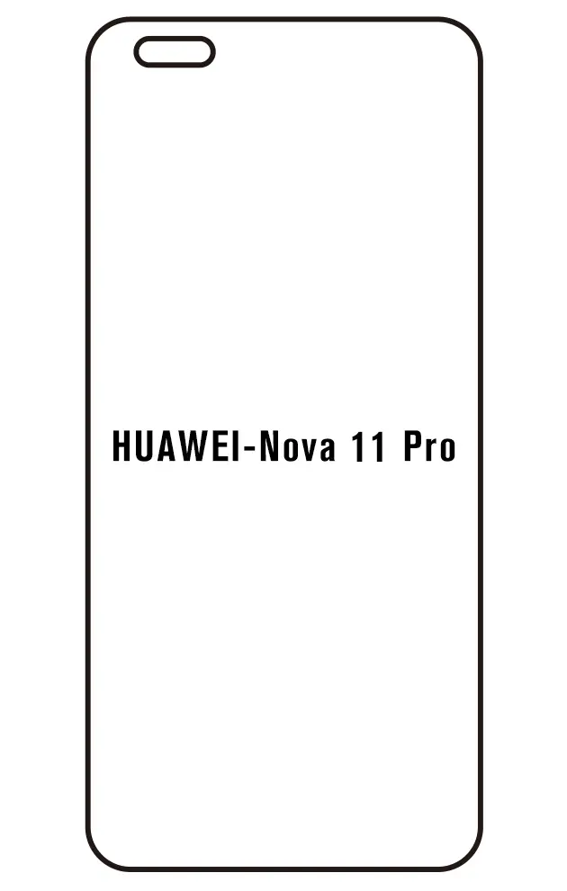 Huawei Nova 11 Pro Přední Hydrogel ochranná fólie