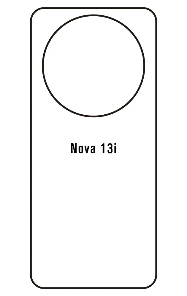 Huawei Nova 13i Zadní Hydrogel ochranná fólie