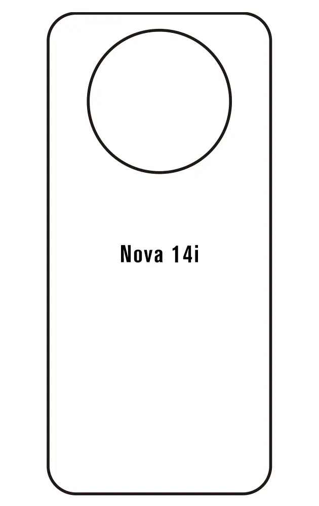 Huawei Nova 14i Zadní Hydrogel ochranná fólie