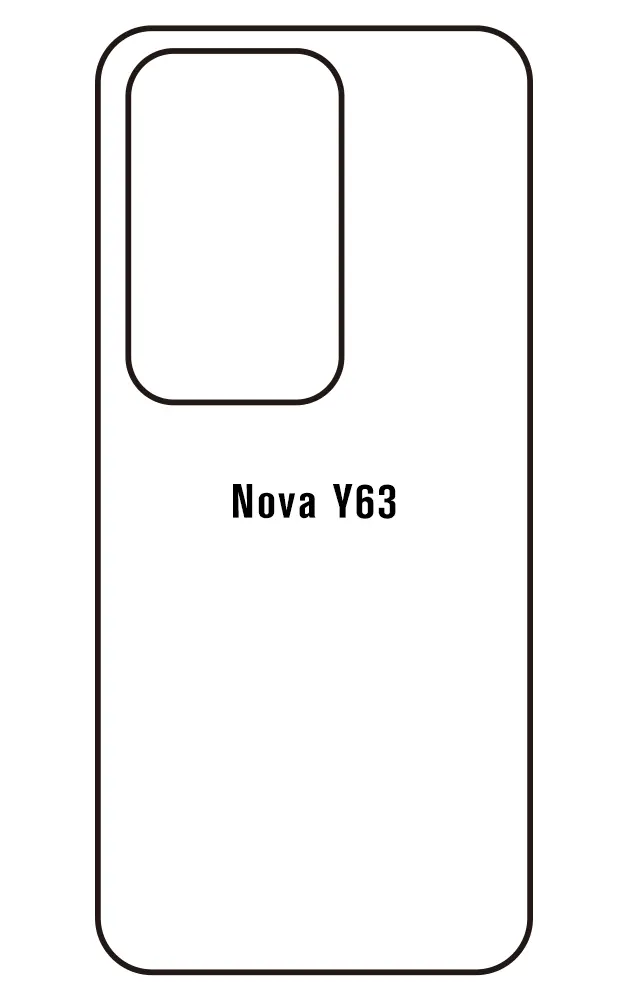 Huawei Nova Y63 Zadní Hydrogel ochranná fólie