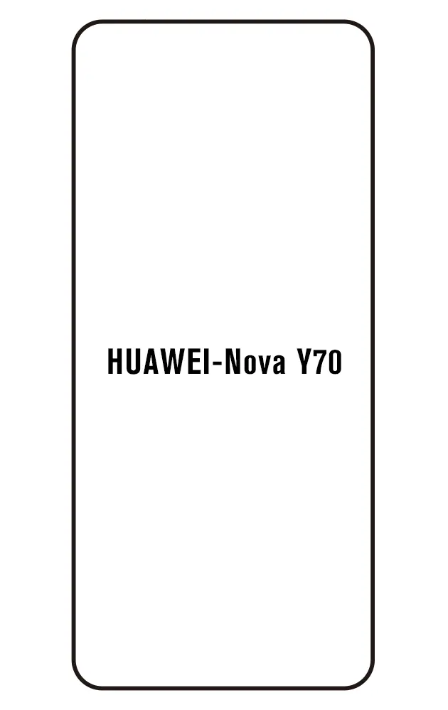 Huawei Nova Y70 Přední Hydrogel ochranná fólie