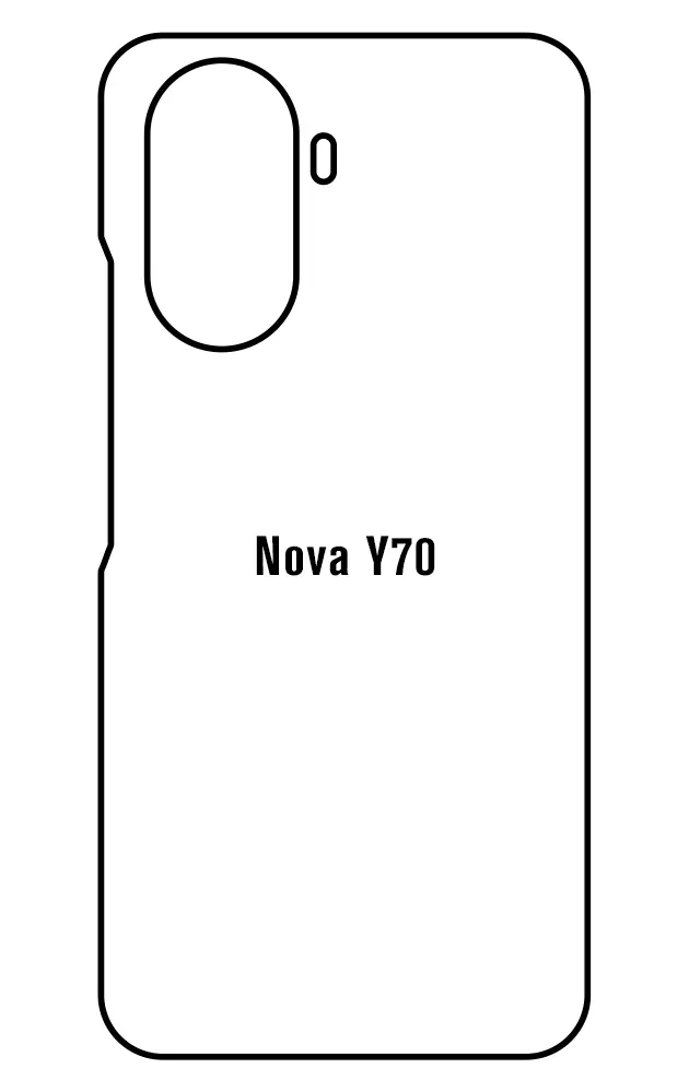 Huawei Nova Y70 Zadní Hydrogel ochranná fólie