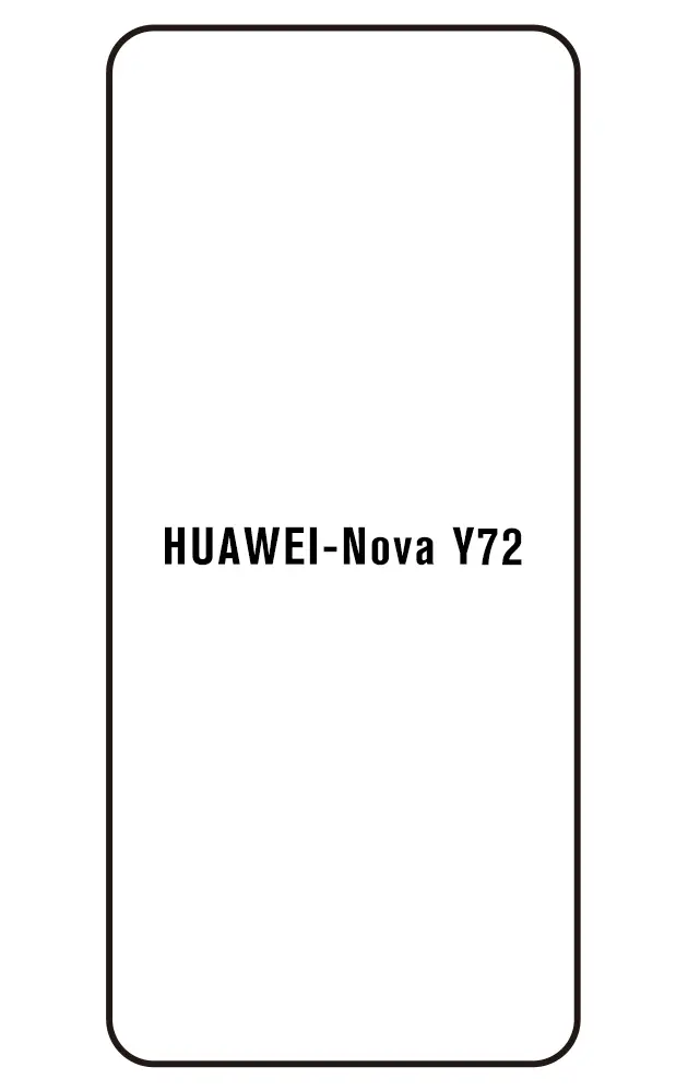 Huawei Nova Y72 Přední Hydrogel ochranná fólie