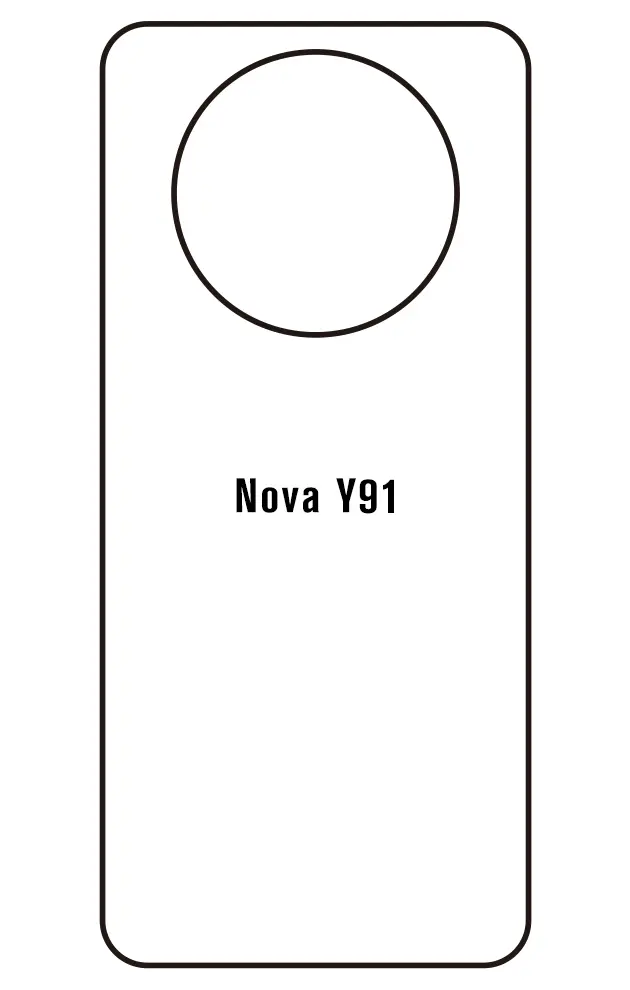 Huawei Nova Y91 Zadní Hydrogel ochranná fólie