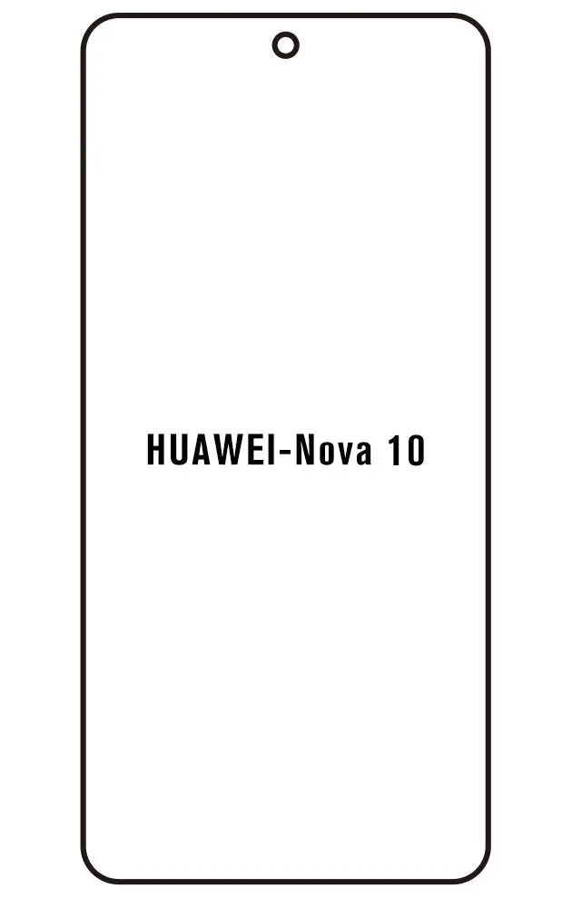 Huawei Nova 10 Přední Hydrogel ochranná fólie