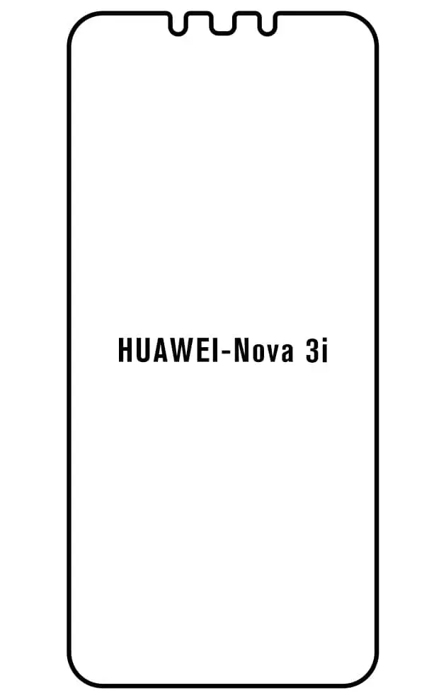 Huawei Nova 3i Přední Hydrogel ochranná fólie