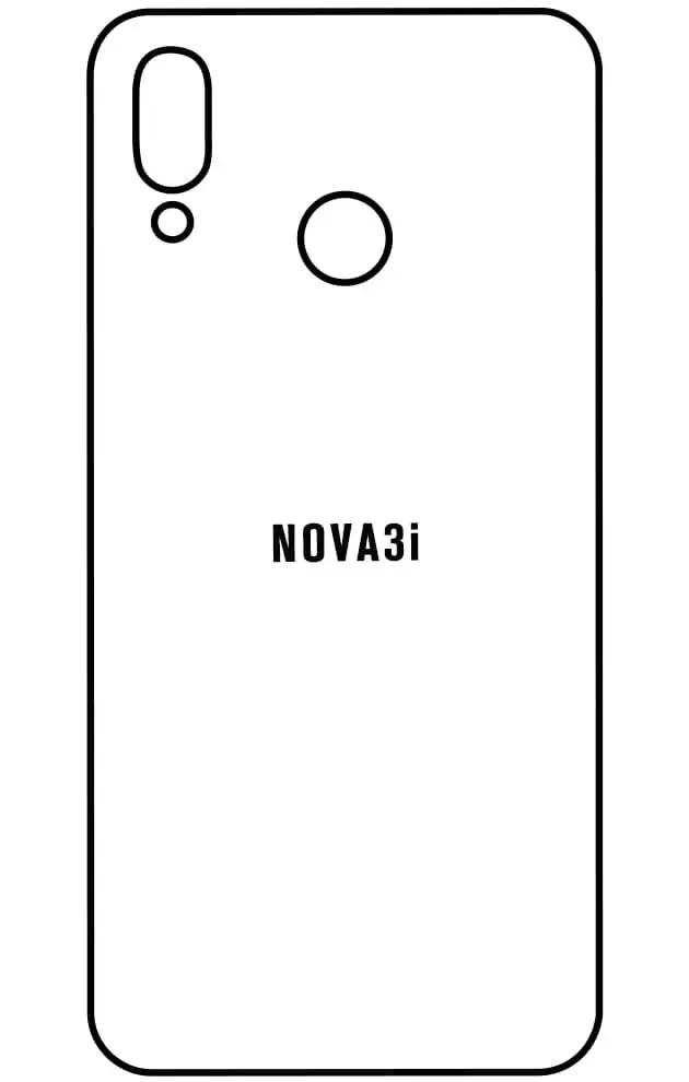 Huawei Nova 3i Zadní Hydrogel ochranná fólie