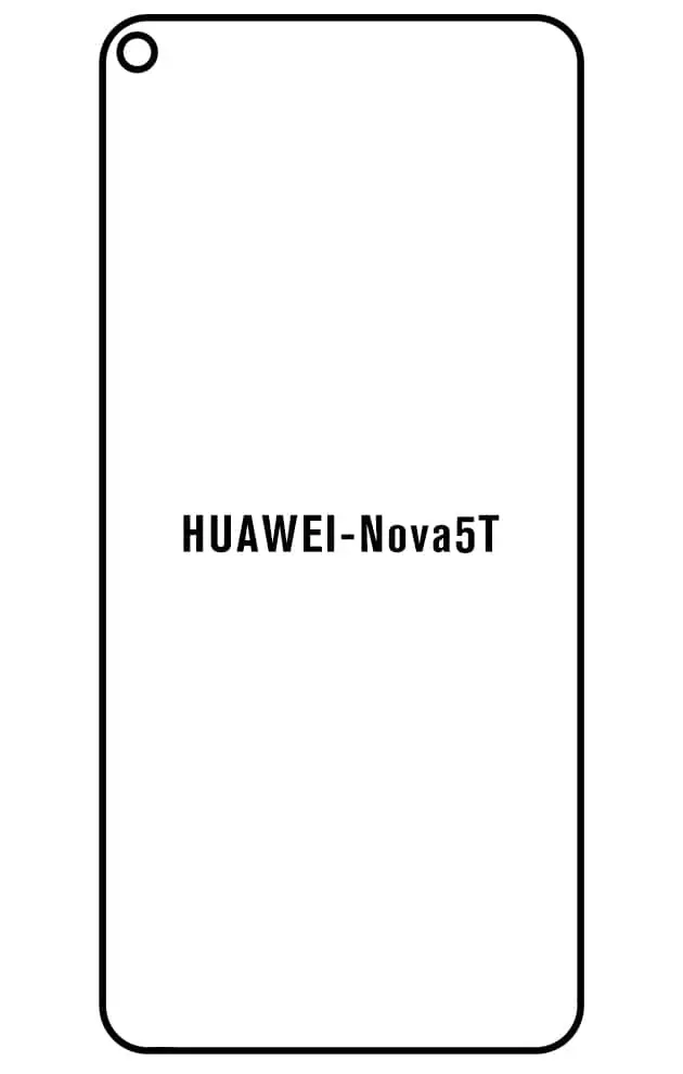 Huawei Nova 5T Přední Hydrogel ochranná fólie