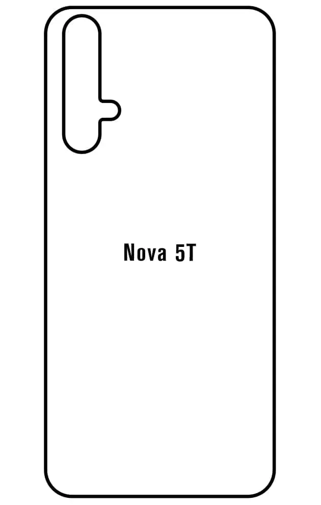 Huawei Nova 5T Zadní Hydrogel ochranná fólie