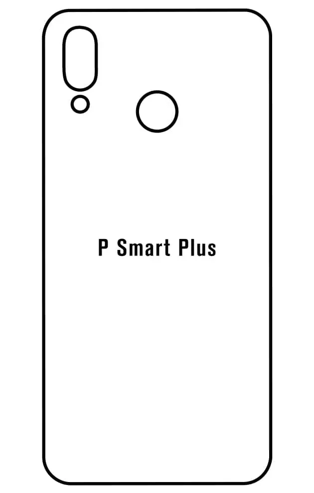 Huawei P Smart Plus 2018 Zadní Hydrogel ochranná fólie
