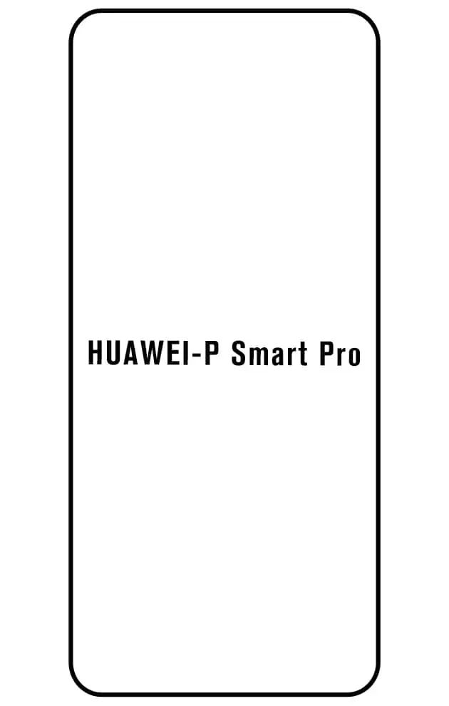 Huawei P Smart Pro 2019 Přední Hydrogel ochranná fólie