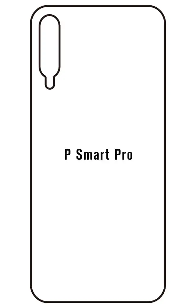 Huawei P Smart Pro 2019 Zadní Hydrogel ochranná fólie
