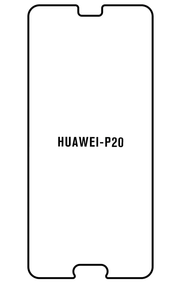 Huawei P20 Přední Hydrogel ochranná fólie