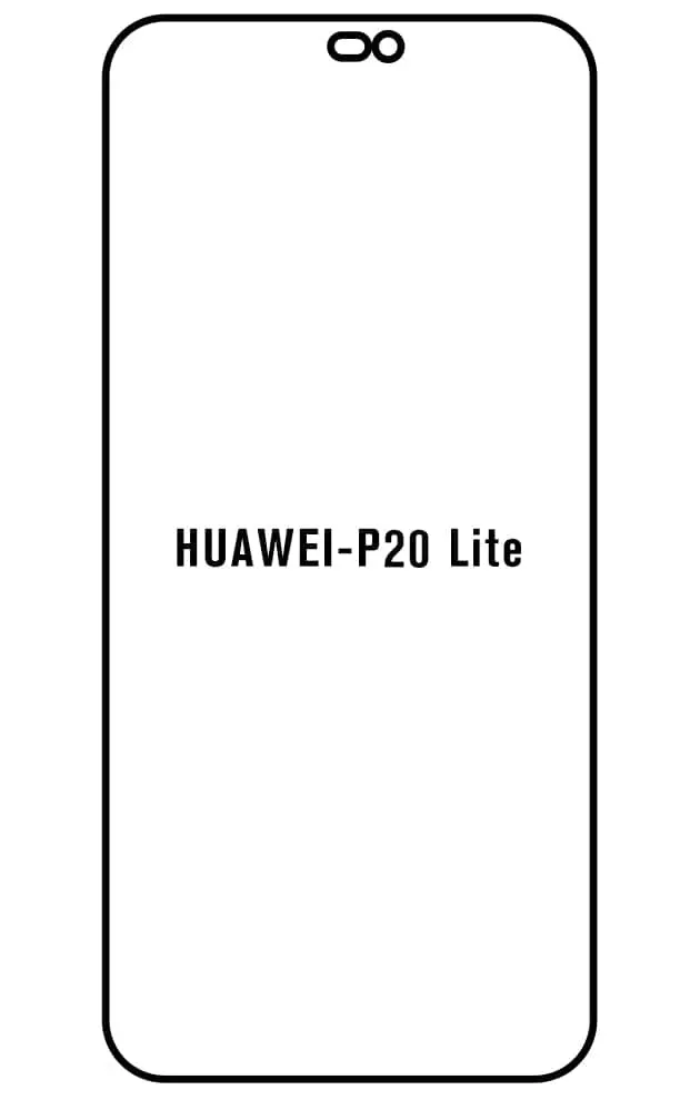 Huawei P20 Lite Přední Hydrogel ochranná fólie